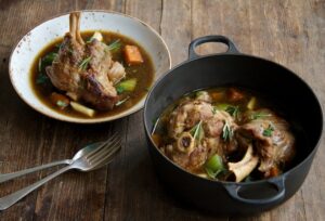 Slow Cooked Lamb Shanks edited