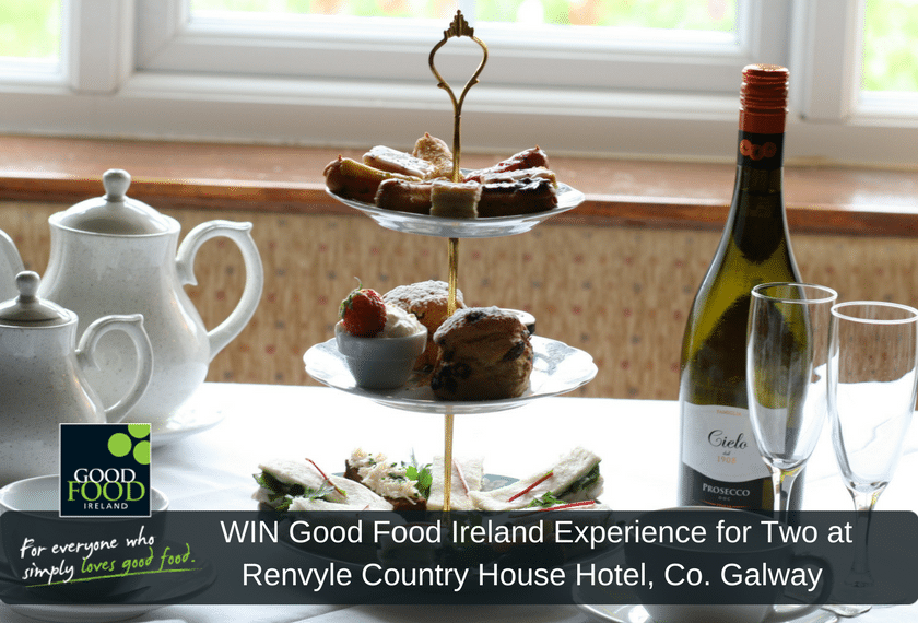 NOW CLOSED WIN Good Food Ireland Experience for Two at Renvyle Country House Hotel, Co. Galway