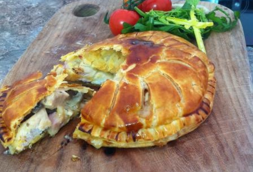 Chicken Ham And Mushroom Pithivier Good Food Ireland