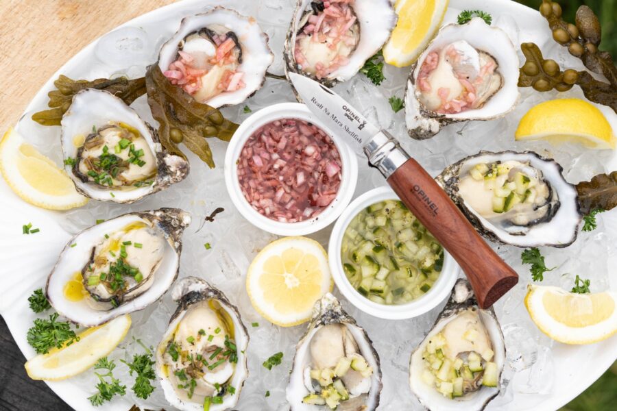 Realt na Mara Oysters with Mignonette Sauce