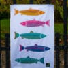 Salmon Of Knowledge Cotton Tea Towel - Image 2