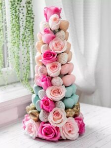 Chocolate Strawberry Tower
